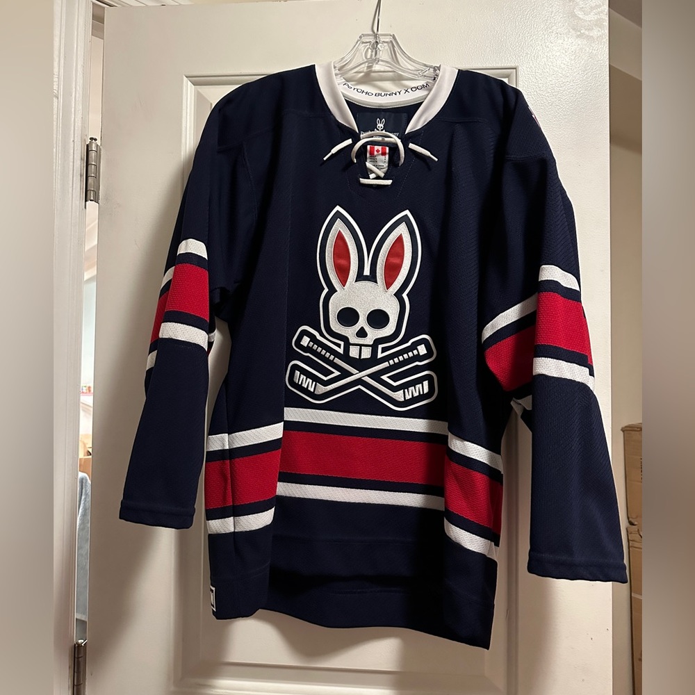 Psycho bunny hockey jersey